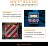 2x Warntafel Fahrradträger Rot Weiß Warnschild 50x50 cm 4x Produktbild-Vorschau 3