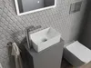 Lavabo MEXEN NADIA bianco 36 cm Anteprima dell’immagine prodotto 4