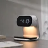 Luce notturna da tavolo a LED Caricatore induttivo Qi 15W Anteprima dell’immagine prodotto 9