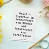 Mr. & Mrs. Panda Postkarte Spruch Maler Freude - Weiß - Produktbild-Vorschau 2