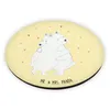 Mr. & Mrs. Panda magnet Eisbär Umarmen - Gelb Pastell - Produktbild-Vorschau 3