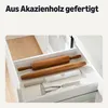 A. Basics Französisches Nudelholz aus Holz, 43,2cm, Produktbild-Vorschau 5