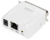 Digitus Serwer wydruku Fast Ethernet , równoległy, Biały, Podgląd zdjęcia produktu 3