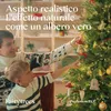 FairyTrees Albero di Natale Artificiale 220cm Bavarese Slim Anteprima dell’immagine prodotto 5