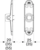MACO RUSTICO Ladenhaltekonsole BLR 25 x 35, für Gr. L105, Produktbild-Vorschau 2