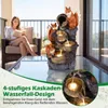 Fontaine d'intérieur ou d'extérieur COSTWAY, à 4 niveaux, Voir les images du produit 4