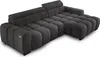 Canapé d'angle OMBO 285x168x77/97 cm, Côté droit Avec Voir les images du produit 1