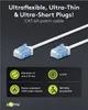 Goobay 74300 Ultraflexibele CAT 6A patchkabel, slank, Productafbeelding-voorbeeld 3