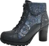 Mustang  Damenschuhe Stiefeletten Schnürstiefel Schwarz Produktbild-Vorschau 1