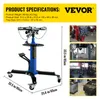Vevor Hydrauliczny Teleskopowy Podnośnik Transmisyjny 0.5T Podgląd zdjęcia produktu 6