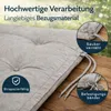 BURI 2x Hochlehner Auflage 117x49x6 cm - wetterfeste Produktbild-Vorschau 6