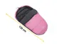 XXL Winterfußsack Kinderwagen Buggy 120 cm Koralle Produktbild-Vorschau 3