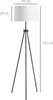 Stojací lampa Stojací lampa E27, ocel+polyester, Náhled obrázku produktu 11