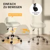 HOMCOM Stolek na kolieskach – pracovný stolík s Náhľad obrázku produktu 6