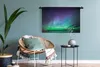 MuchoWow® Wandteppich Wandbehang Nordlichter - See - Produktbild-Vorschau 6