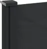 Zaťahovacia bočná markíza, čierna 120x600 cm Náhľad obrázku produktu 7
