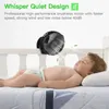 Leise Ventilator 360° Mini USB Clip Ventilator Produktbild-Vorschau 3