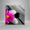 Bild auf Leinwand - Leinwandbild - Stein Blume Produktbild-Vorschau 3