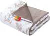 Happy Jungle & Latte Velvet Babydecke 75x100cm Produktbild-Vorschau 2