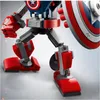 LEGO 76168 Marvel Avengers Captain America Mech Set, akční Náhled obrázku produktu 17