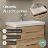 Planetmöbel Badmöbel-Set Waschtisch mit Unterschrank 63 cm Produktbild-Vorschau 5