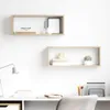 vidaXL Cube Shelves 2 ks Sonoma Oak 60x15x23 cm výrobek ze Náhled obrázku produktu 2