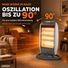 NEO TOOLS Infračervený sálavý ohrievač, ohrievač Halogénový Náhľad obrázku produktu 4