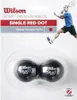 Wilson Staff Squash Balls Red 2 Squashbälle Produktbild-Vorschau 3