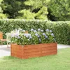 Hochbeet Rostig 160x80x45 cm Cortenstahl Produktbild-Vorschau 1