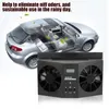 Přenosný mini solární ventilátor do auta, ventilátor do Náhled obrázku produktu 6