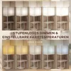 HOMCOM Stehlampe Stehleuchte mit Regalen einstellbare Produktbild-Vorschau 4