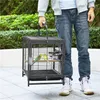 Yaheetech Vogelkäfig Reisevogelkäfig mit Handgriff Produktbild-Vorschau 2