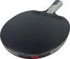 A close-up, angled view of a black table tennis paddle with a white handle, set against a white background. Náhľad obrázku produktu