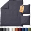 EllaTex Renforcé Bettwäsche 200x200 + 2x 80x80 cm Baumwolle Produktbild-Vorschau 1