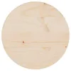 vidaXL Plateau de table Ø30x2,5 cm Pin massif Voir les images du produit 7