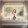 Zrcadlo do koupelny WISFOR s LED osvětlením a Bluetooth, Náhled obrázku produktu 7