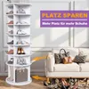 MODFU 7-stöckiges drehbares Schuhregal mit 360° Produktbild-Vorschau 6