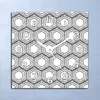 Deko Glasuhr Wanduhr 30x30 Geometrische Formen Quarz Produktbild-Vorschau 1