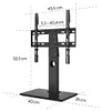 TV-Standfuß, schwenkbar, höhenverstellbar, 140 cm (55") bis Produktbild-Vorschau 9