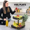 eluno Obstetagere, Brotkorb eckig 2-stöckig, Obstkorb, 25 x Produktbild-Vorschau 2