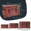 HMF Schatztruhe aus Holz, mit dekorativem Schloss, 60 x 35 Produktbild-Vorschau 6