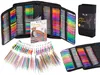 Penne gel colorate in astuccio 120 pezzi + 120 ricariche Anteprima dell’immagine prodotto 1