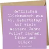 Mr. & Mrs. Panda Glückwunschkarte Spruch 49. Geburtstag Produktbild-Vorschau 1