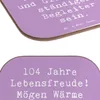 Mr. & Mrs. Panda Tassenuntersetzer Spruch 104. Geburtstag Produktbild-Vorschau 5