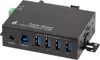 LogiLink UA0443 LogiLink USB 3.0 przemysłowy hub, 4 porty, Podgląd zdjęcia produktu 1