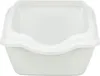 TRIXIE Katzentoilette Cleany Cat, mit Rand - weiß - 45 × 29 Produktbild-Vorschau 2