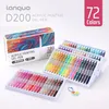 Languo Acrylmarker Set, 72 Farben, 0,7mm Spitze, Gelstifte Produktbild-Vorschau 2