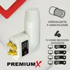 PremiumX PXM-QS Quad 3° Rocket schmal LNB Slim für 4 Produktbild-Vorschau 2