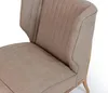 Beige Sessel Designer Sitz Couch Modern Wohnzimmer Produktbild-Vorschau 3