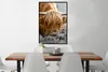 MuchoWow® Gerahmtes Poster Schottischer Highlander - Tiere Produktbild-Vorschau 2
